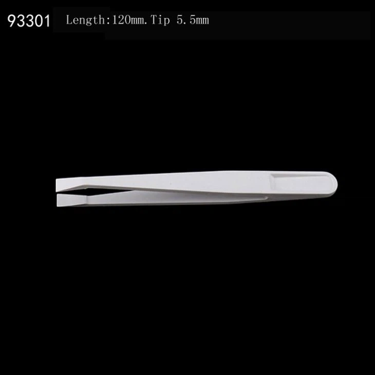 White ESD Tweezers